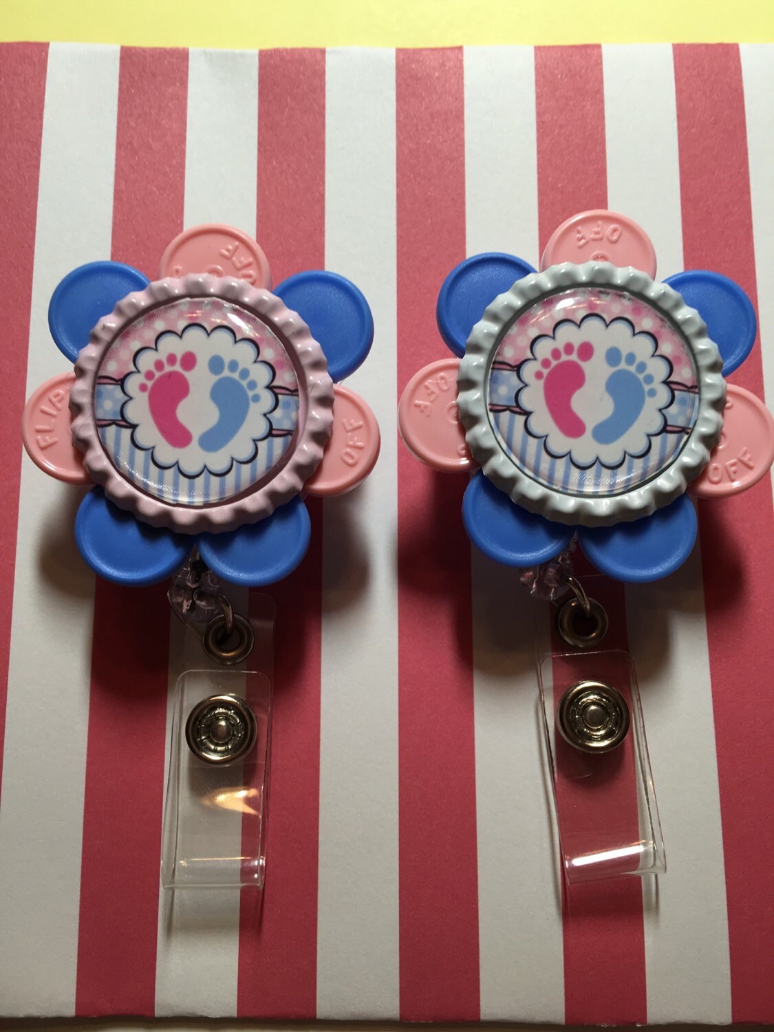 Maternity NICU RN nurse ID badge holders by CHEERUPyouruniform