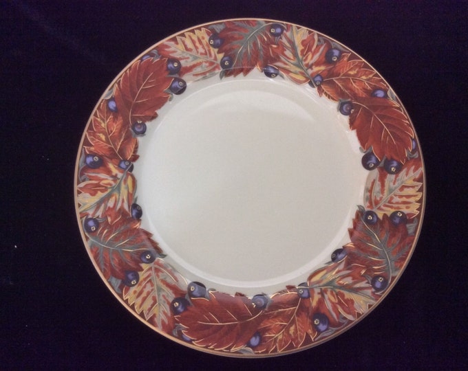 Mikasa Fine China Cup and Saucer Plus A Dessert Plate Mystic Fruit LL208 Discontinued Mikasa Pattern