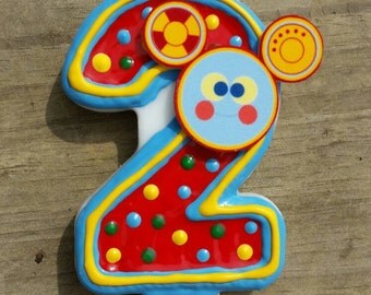 Mickey Mouse Birthday Candle, Toodles Birthday, Twodles Birthday
