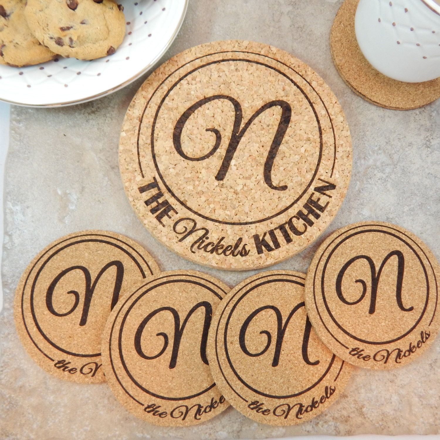 Custom Cork Trivet Cork Coasters Unique Coasters