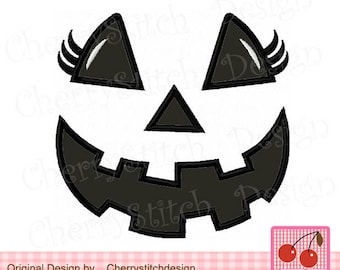 Halloween Ghost Face for firls,Ghost girl face,Ghost Digital Embroidery Applique -4x4 5x5 6x6 inch-Machine Embroidery Applique Design