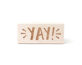 Rubber Stamp - Yay!