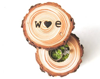 Wedding Ring Box | Wood Ring Box | Ring Bearer Box | Engagement Ring Box