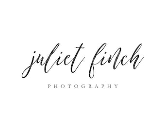 Premade Calligraphy Logo - Photography Logo and Watermark Design - Business Watermark Logo - Calligraphy Logo - 240