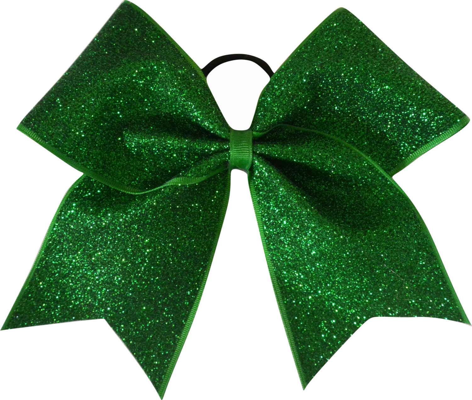 Emerald Green Glitter Cheer Bow Green Cheer Bow Green