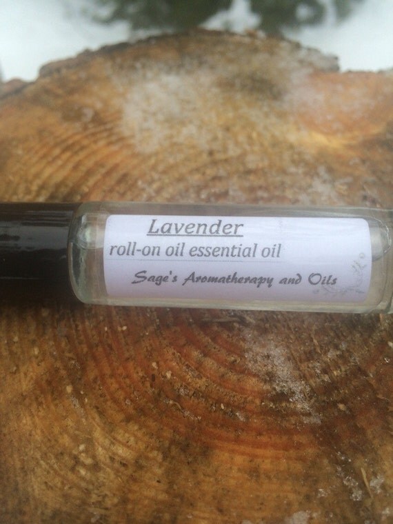Lavender essential oil roll on natural perfume healing