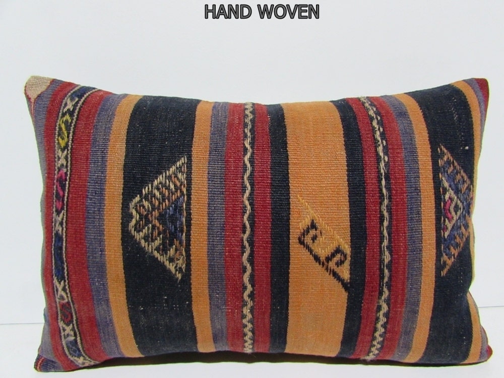 Decorative Pillow 16x24 Moroccan Pillow Sham Kilim Pillow   Il Fullxfull.1026995005 Ilnb 