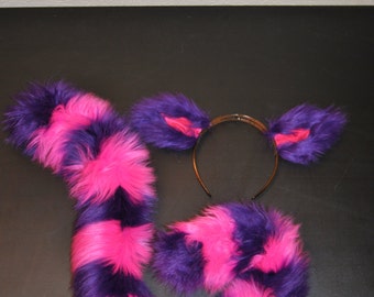 Cheshire Cat Ears and Tail!