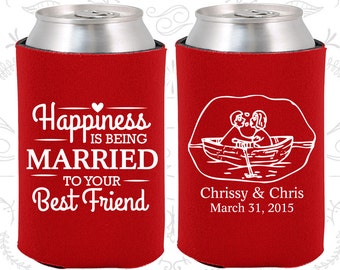 best friend beer koozies
