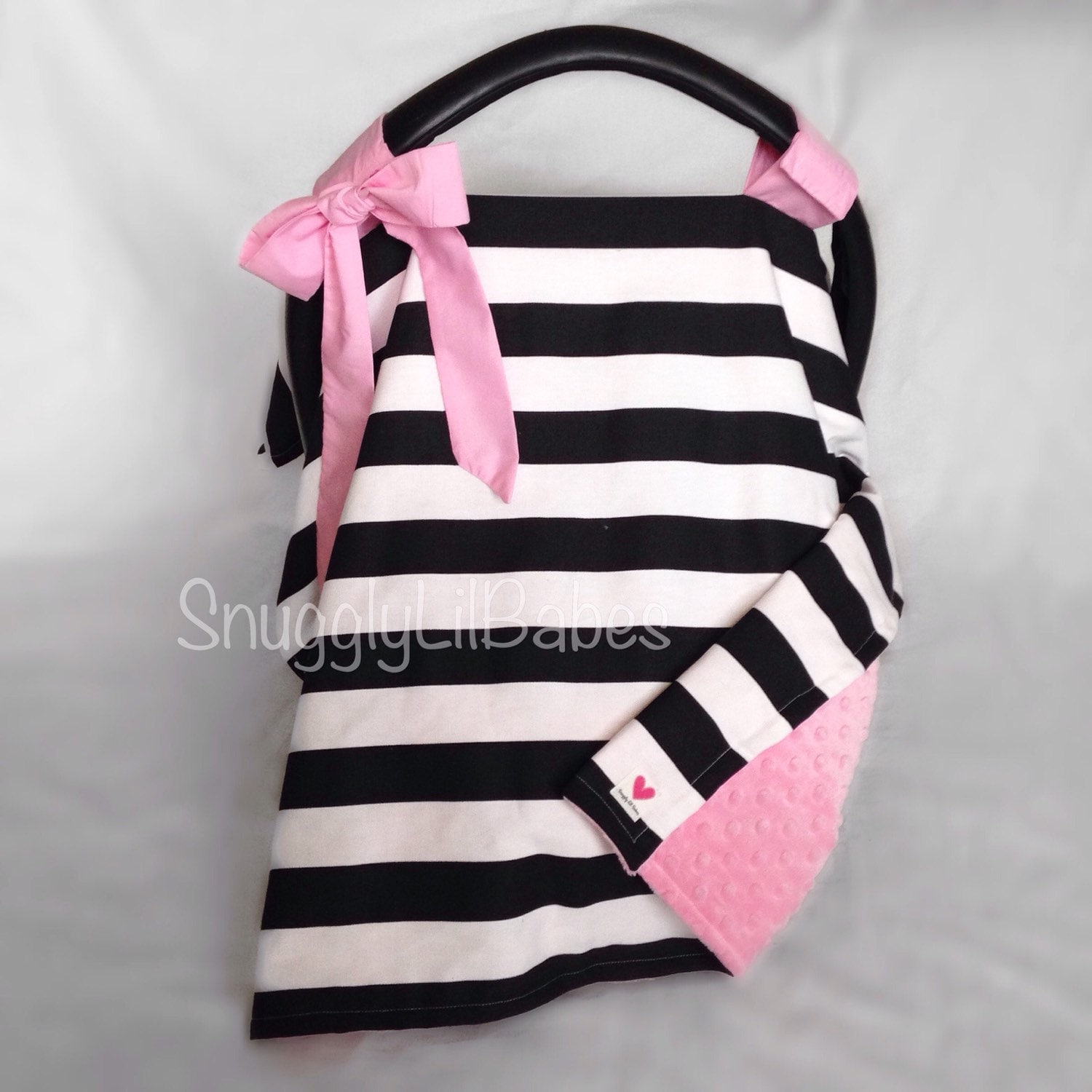 Canopy Straps black stripe pink canopy velcro straps and bow with Canopy Straps black stripe pink canopy velcro straps and bow with