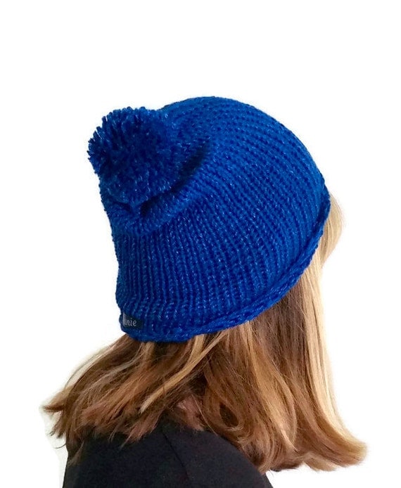 pom pom wooly hat