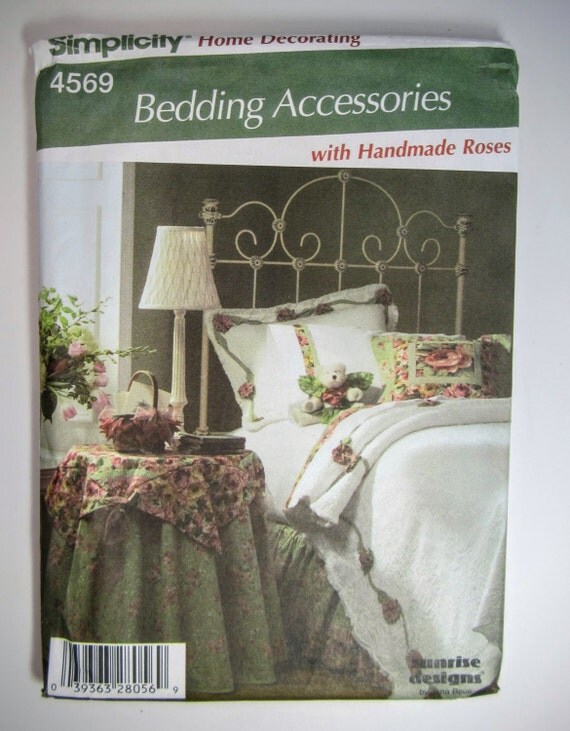 simplicity home decorating 4569 sewing pattern bedding accessories uncut from joyb2u on etsy studio - Home Decorating Bedding simplicity home decorating 4569 sewing pattern bedding accessories uncut from joyb2u on etsy studio - Home Decorating Bedding