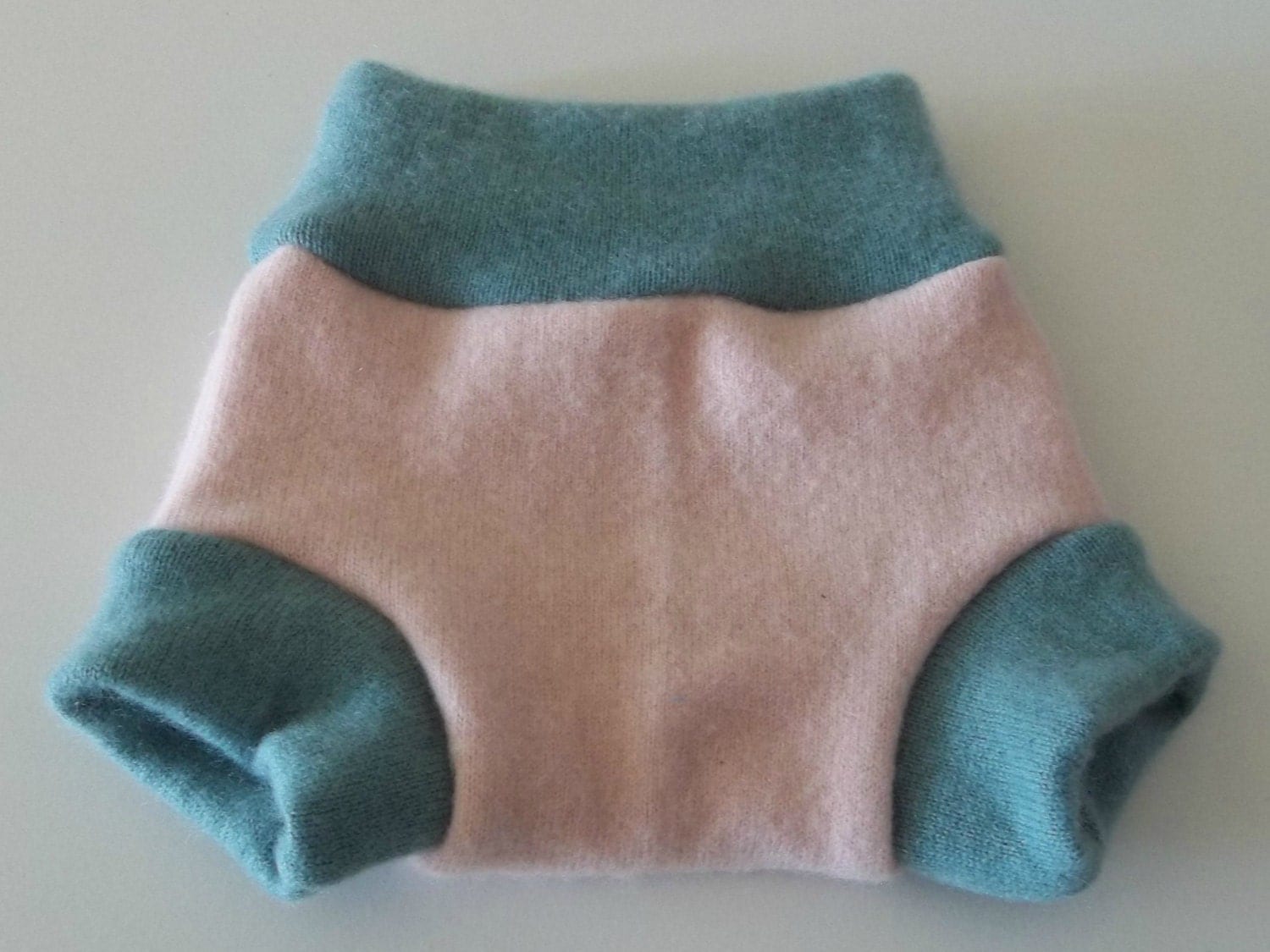 NEWBORN 100 Wool Cloth Diaper Cover Upcycled Wool Soaker