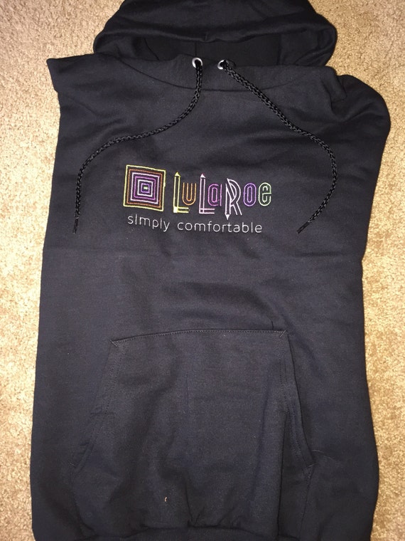 LuLaRoe Embroidered Hoodie LLR Sweatshirt LuLa Roe