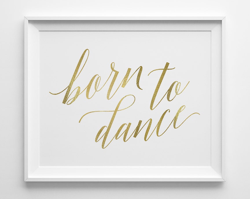 Teen Gift for Dancer Dance Gifts Born to Dance Print Teen