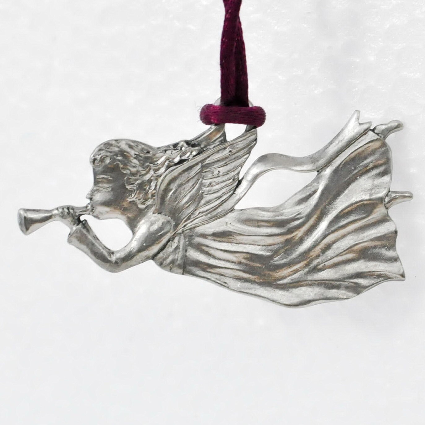 seagull pewter herald angel christmas tree ornament angel seagull pewter herald angel christmas tree ornament angel