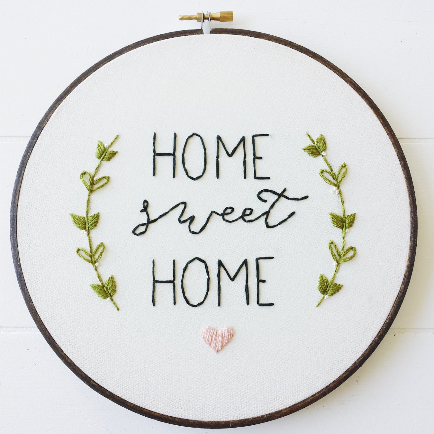 Home Sweet Home Embroidery Pattern PDF Pattern Housewarming