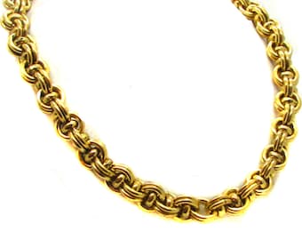 YVES ST LAURENT, elegant and timeless 80s necklace