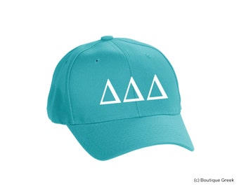 TriDelta Delta Delta Delta Classic Letters Hat