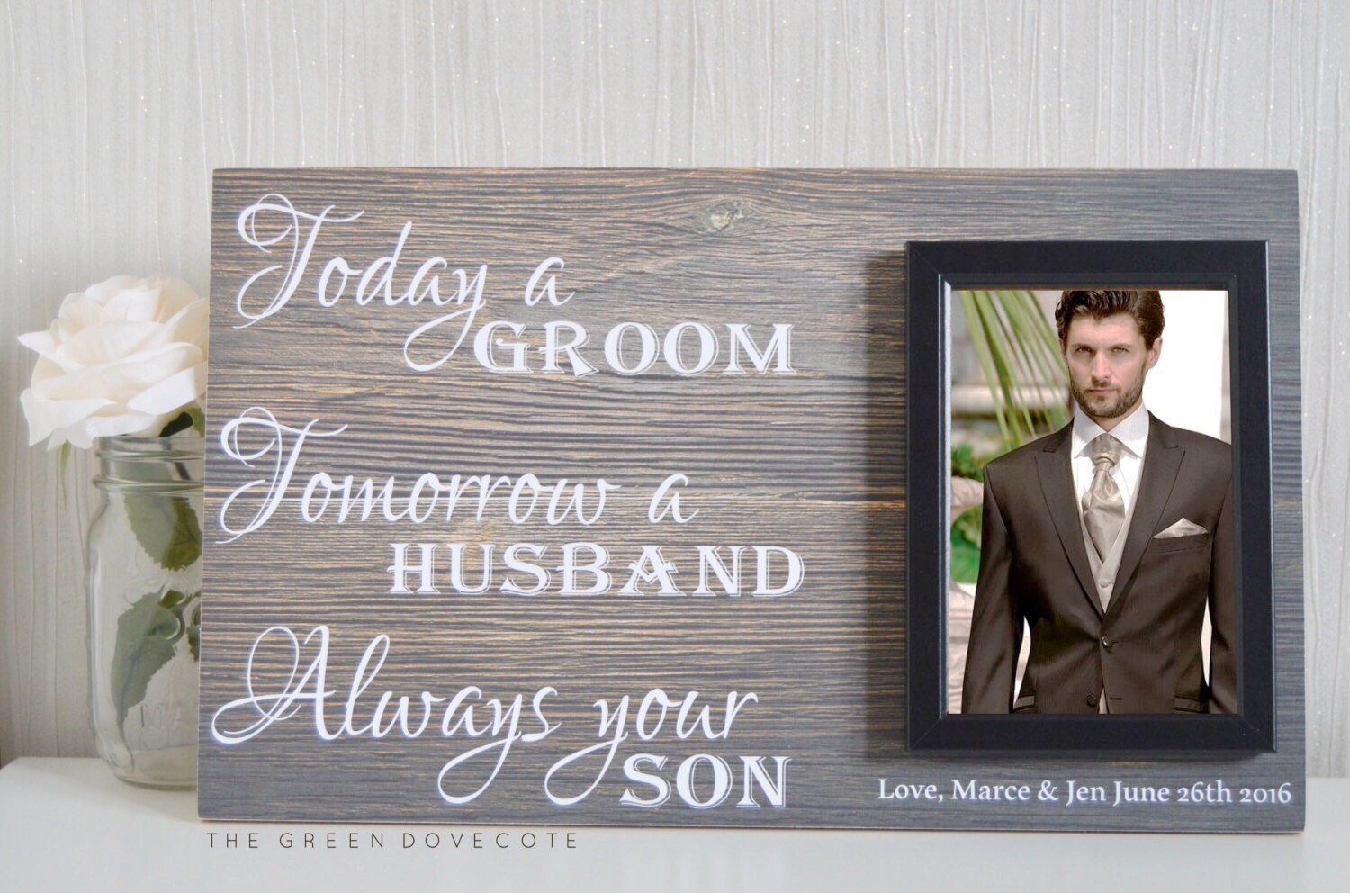 Parents Of The Groom Gift Mother Of The Groom Wedding Gift