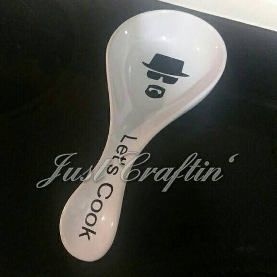 Breaking Bad kitchen spoon rest Let's Cook by JustCraftin22
