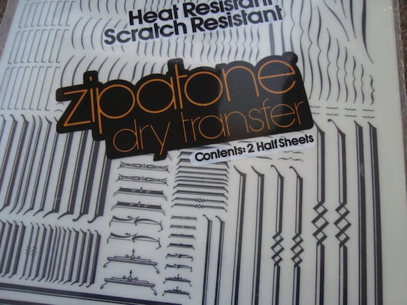 Zipatone Symbols Sheets-Unopened by EloisesVintageGarage on Etsy