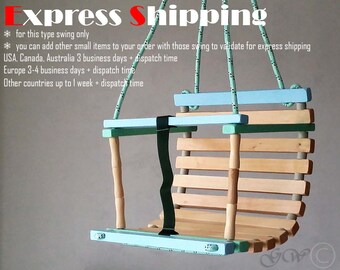Personalized Wooden Handmade Swing, Baby Swing, Todler swing