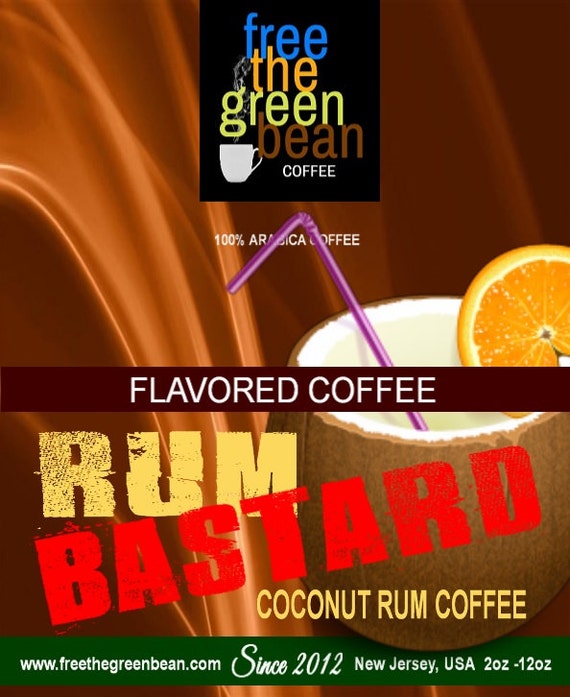 Rum Bastard Coconut Rum Flavored Coffee. by FreetheGreenBean