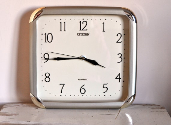 old citizen wall clock