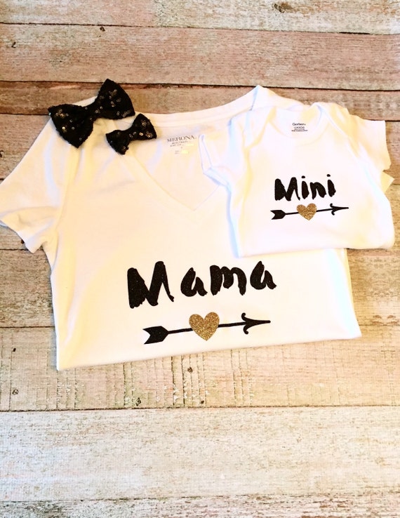 mommy and me custom shirts