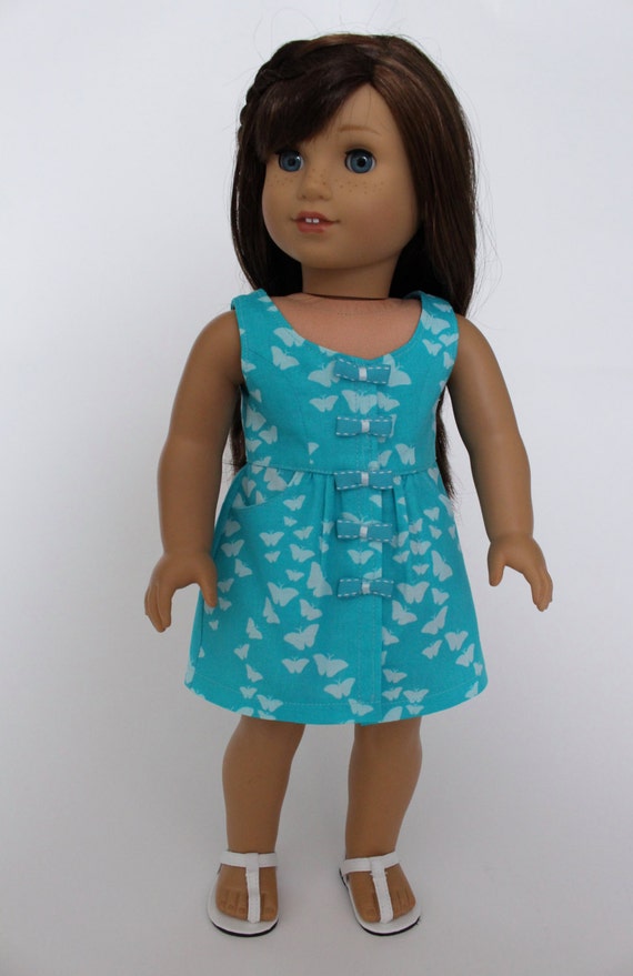 18 inch doll clothes: Summer Fun Sleeveless dress with