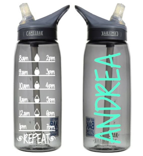 personalized water bottle tracker