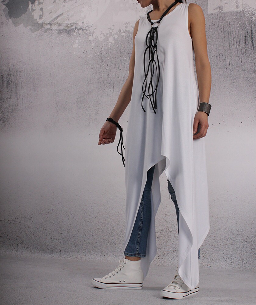 Recreation Tunic Top, White main image 1