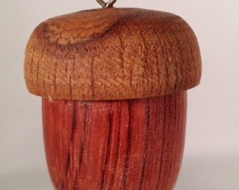 Hand Turned Acorn Ornaments 2