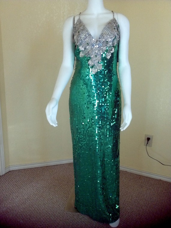 liquid beaded pageant gowns