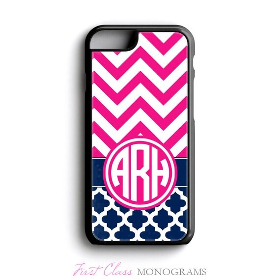 Preppy Monogram Phone Case Personalized by FirstClassMonograms