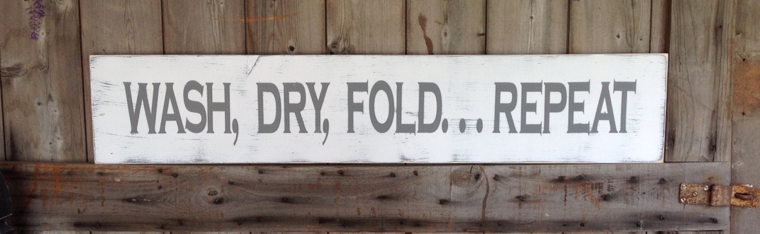 laundry signs