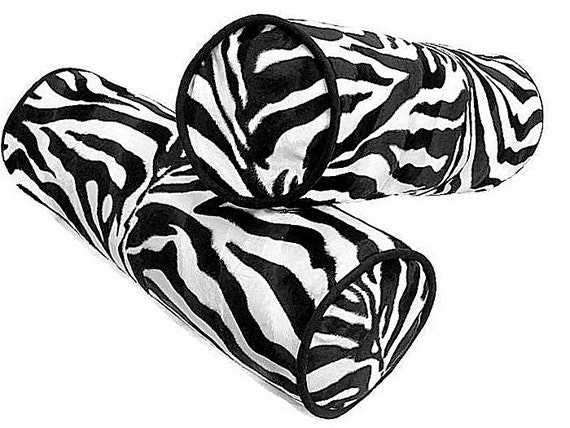 zebra bolster pillow