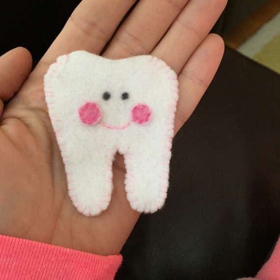 Tooth pocket by AndiePandies on Etsy