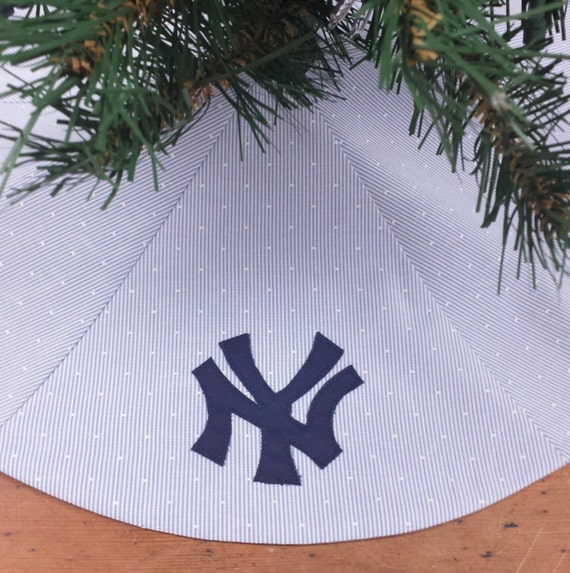 NY Yankees Baseball Themed MiniTabletop Christmas by FeeneyLane