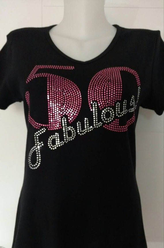 50 and fabulous rhinestone shirts