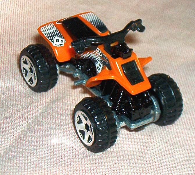 Mattel Hot Wheels SUZUKI QuadRacer ATV 2 inches long Racing