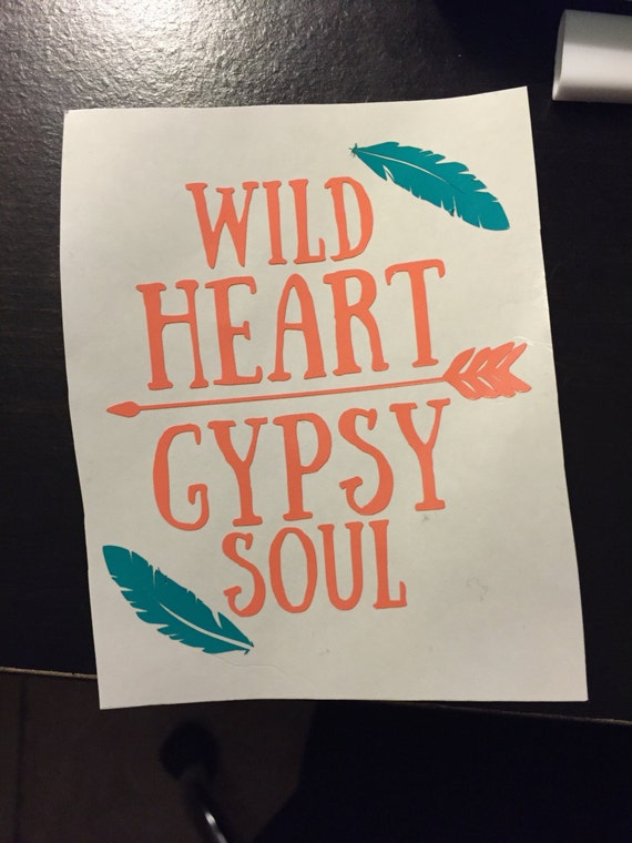 wild heart gypsy soul wall decor