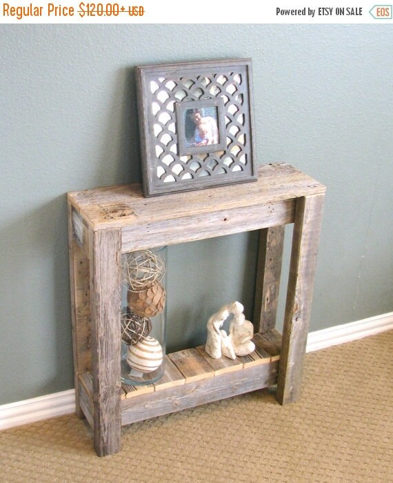 Sale Heavily Distressed Side Table End Table Entry Way Table
