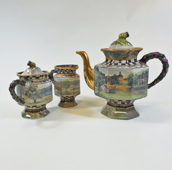 mackenzie childs tea set