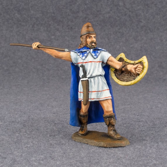 Toy Soldier Thracian Peltast Greek Warrior of Light Infantry