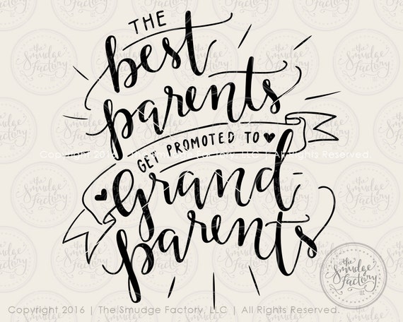 Download Baby Announcement SVG Cut File, The Best Parents Get ...