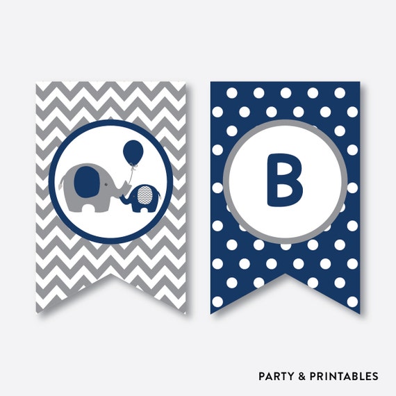 Instant Download Elephant Baby Shower Banner Baby Sprinkle Banner Welcome Baby Banner It S A Welcome Baby Banner Template