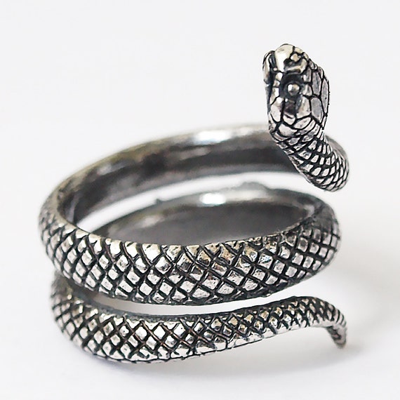 Snake ring Snake jewelry Snake Silver ring Silver 925