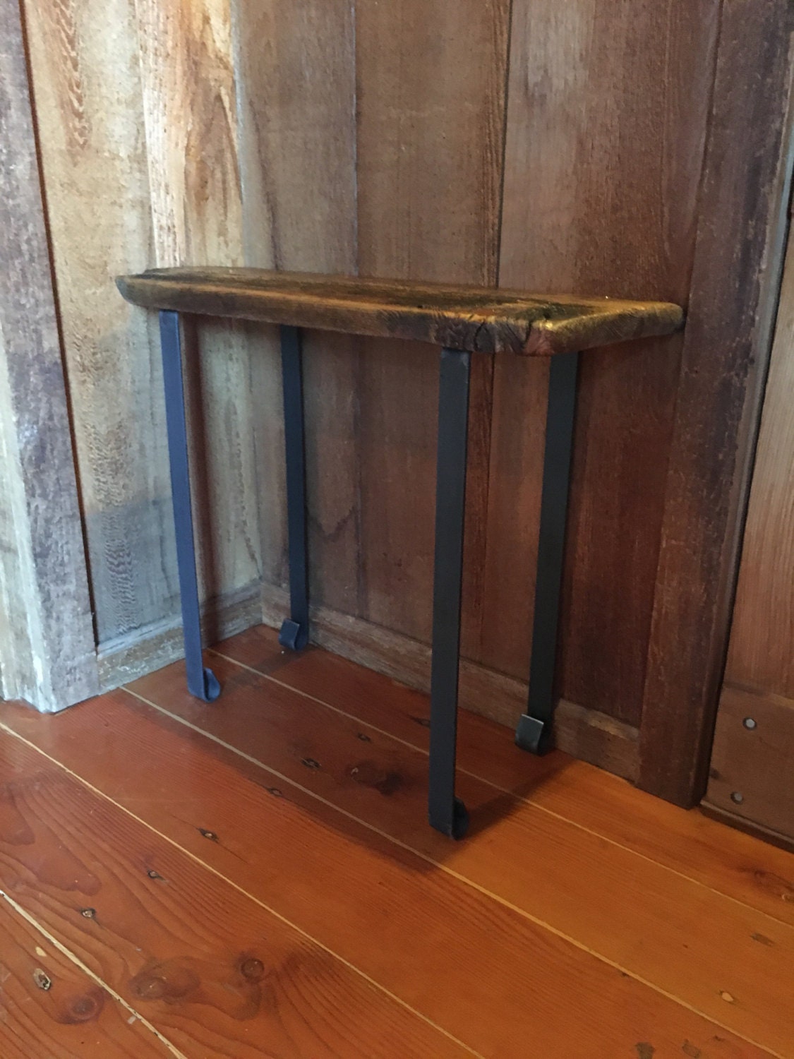 Handcrafted Rustic Reclaimed Metal Coffee Table Legs